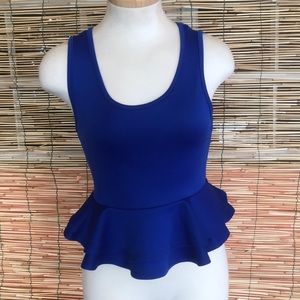 3x$15 Charlotte Russe Peplum Top